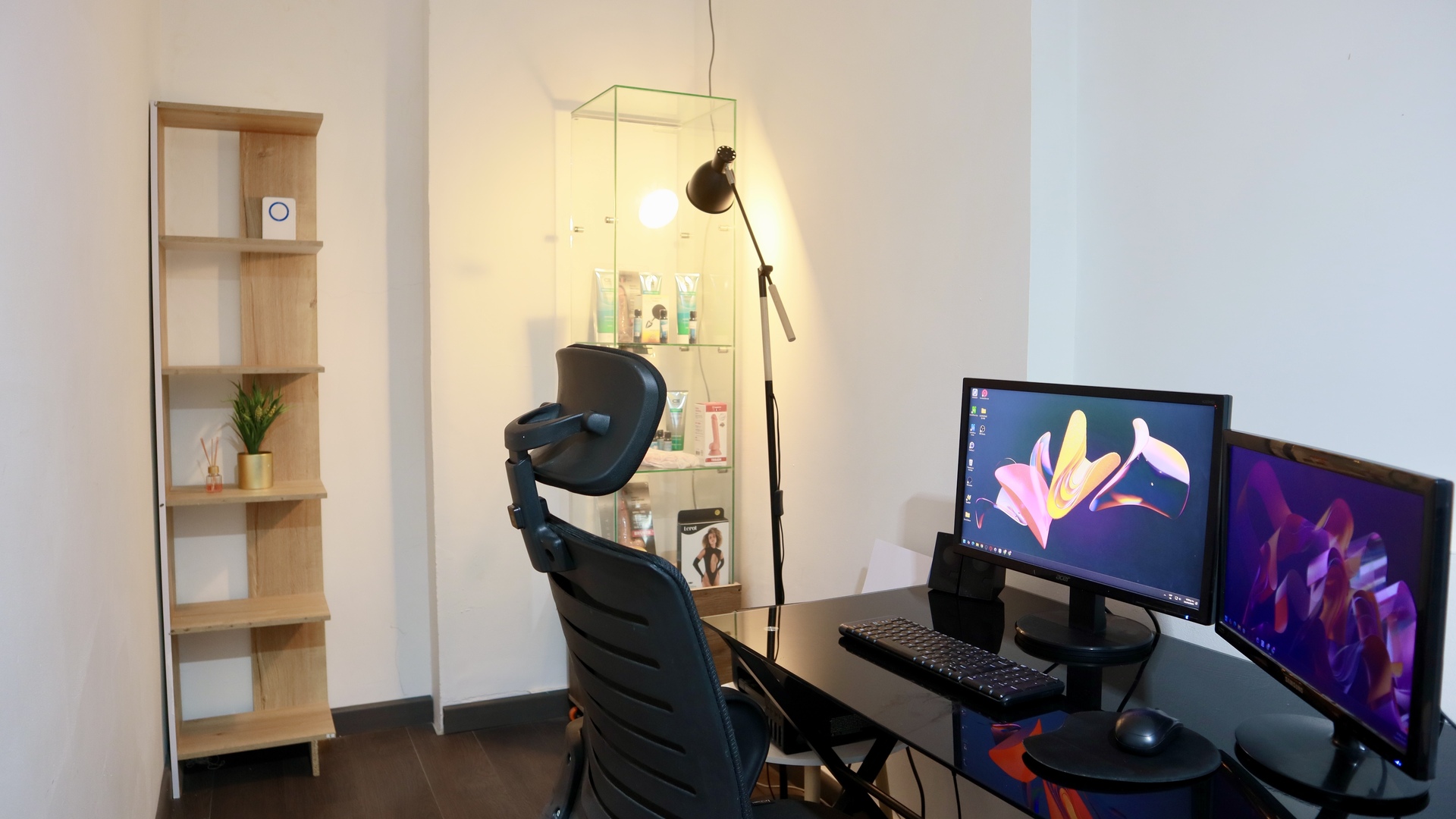 Oficina de monitoreo - Estación de trabajo para soporte técnico